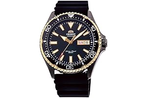 Orient Nami: Automatic Japanese Timepiece with Sporty Rubber Strap