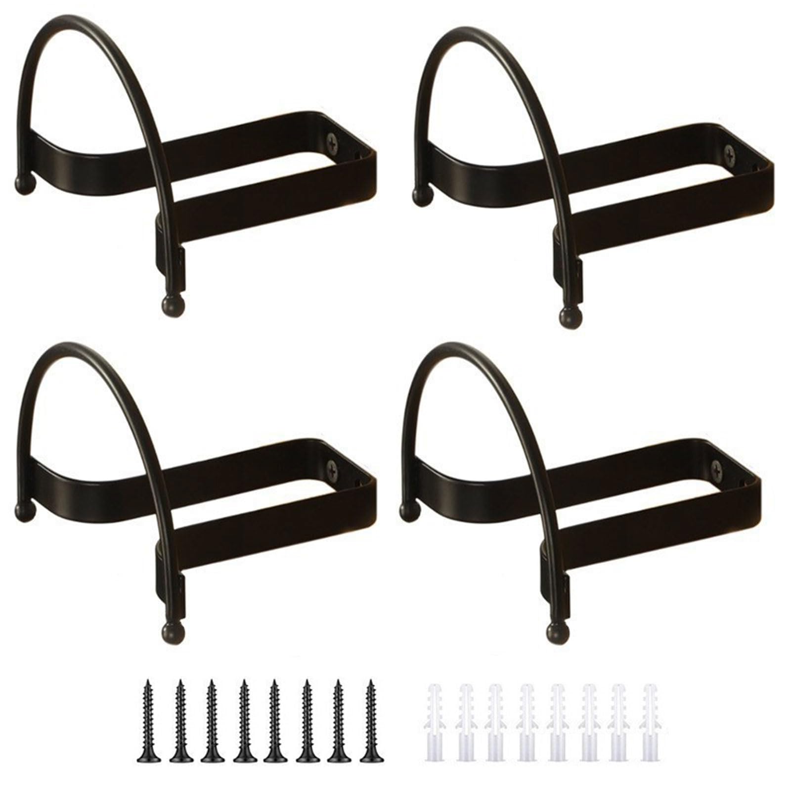 Tsophreniq Sturdy Metal Arched Holder Wall Mount for Hats Accessories Closet Arrangement Management Metal Hat Holder Home Decoration