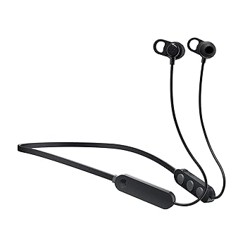 (Renewed) Skullcandy Jib Plus Wireless Bluetooth In Ear Earphone with Mic (Black)