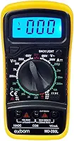 Multímetro Digital Profissional Portátil com Cabo Multi Teste Exbom MD-200L