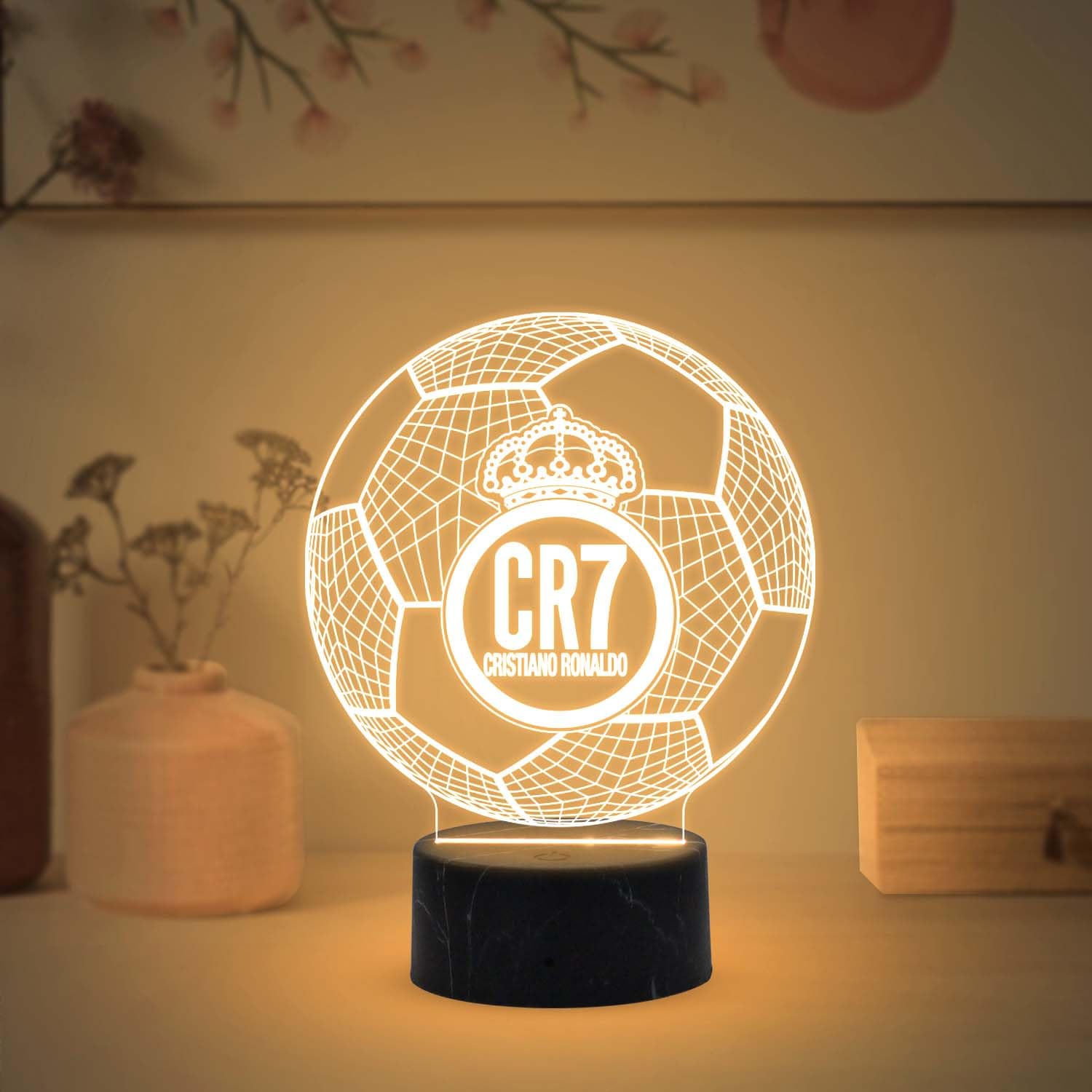 3D Football Night Light - Gift for Sports Fans -1