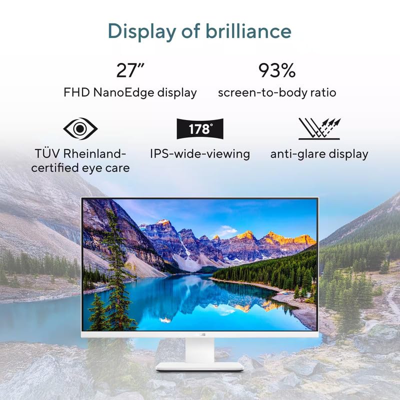 Image of ASUS VM670 27 inch Touchscreen All-in-One PC 32GB DDR5 1TB SSD Ryzen AI 7 350