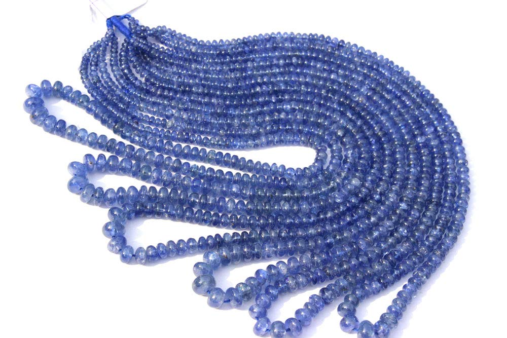 Perles bleu saphir naturel pour créer des bijoux chargés d'histoire et d'émotion