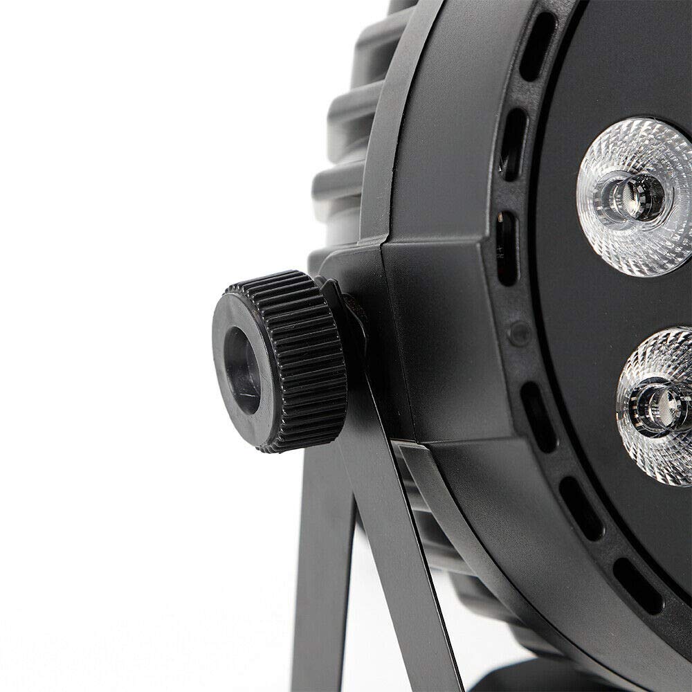 Par - Faretto da palcoscenico, 120 W, 12 LED, RGB, per feste, carnevale, discoteca, sala da ballo, palcoscenico, 4 in 1