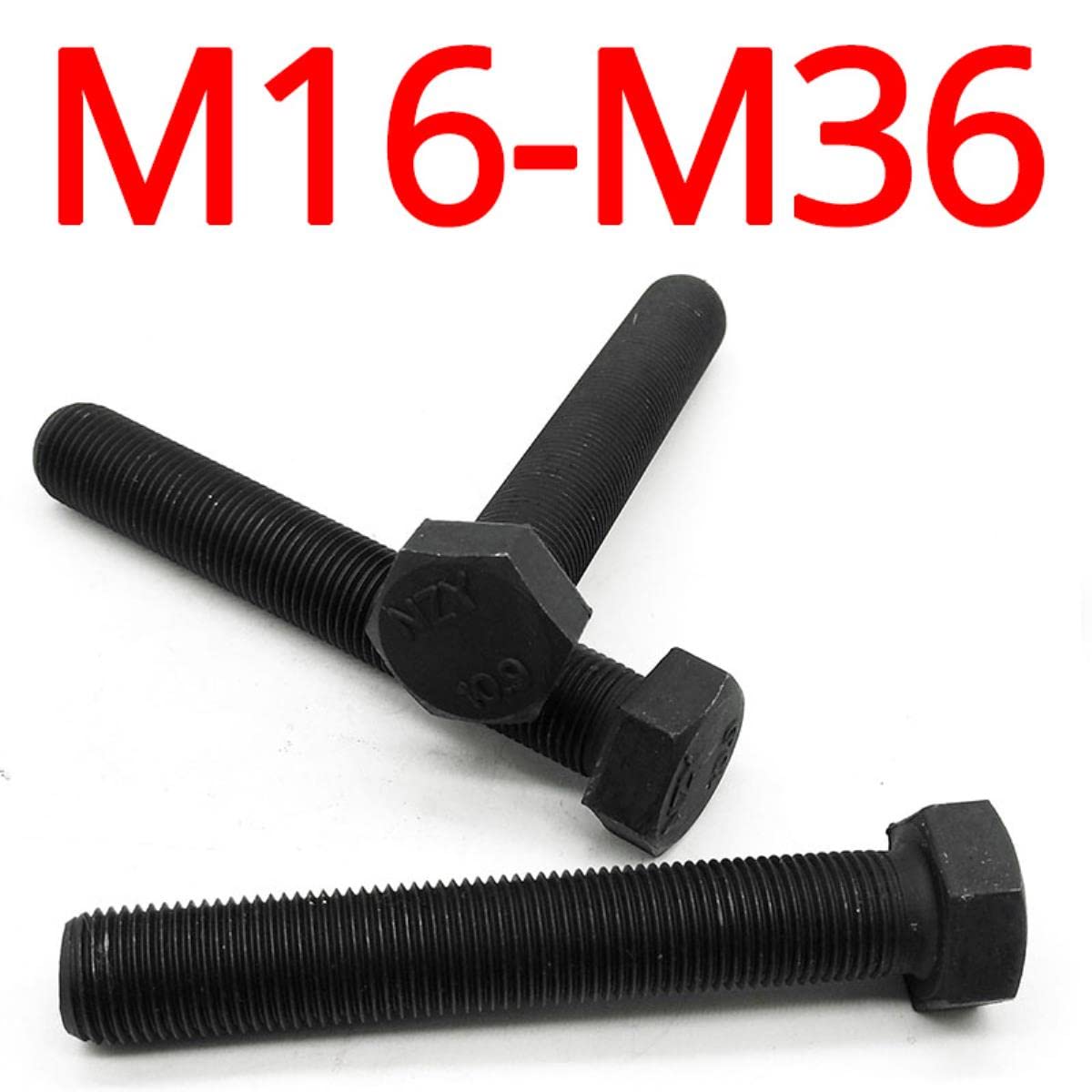 Bulloni Esagonali In Acciaio Inox M22 M24 M27 - Filettatura Completa Per Macchinari E Fai-Da-Te - Foto 4