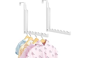 2pcs Over the Door Laundry Drying Rack