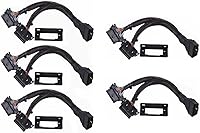 Vista 8 de Cable divisor OBD2 Y bajo el salpicadero OBDII 1 macho a 2 hembras divisor de 20awg de alambre grueso