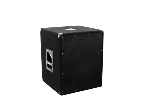 Omnitronic BX-1550 Caisson de Basses Passif PA 38 cm 400 W 1 pièce