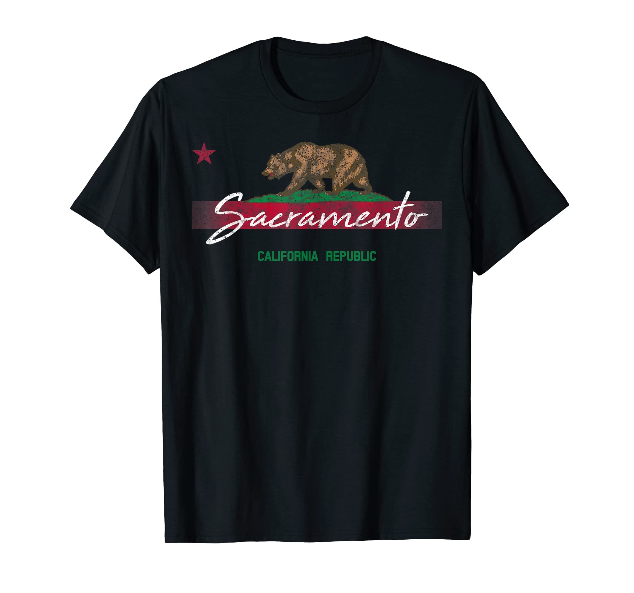 Republic of California State Flag Shirt Sacramento Souvenir T-Shirt