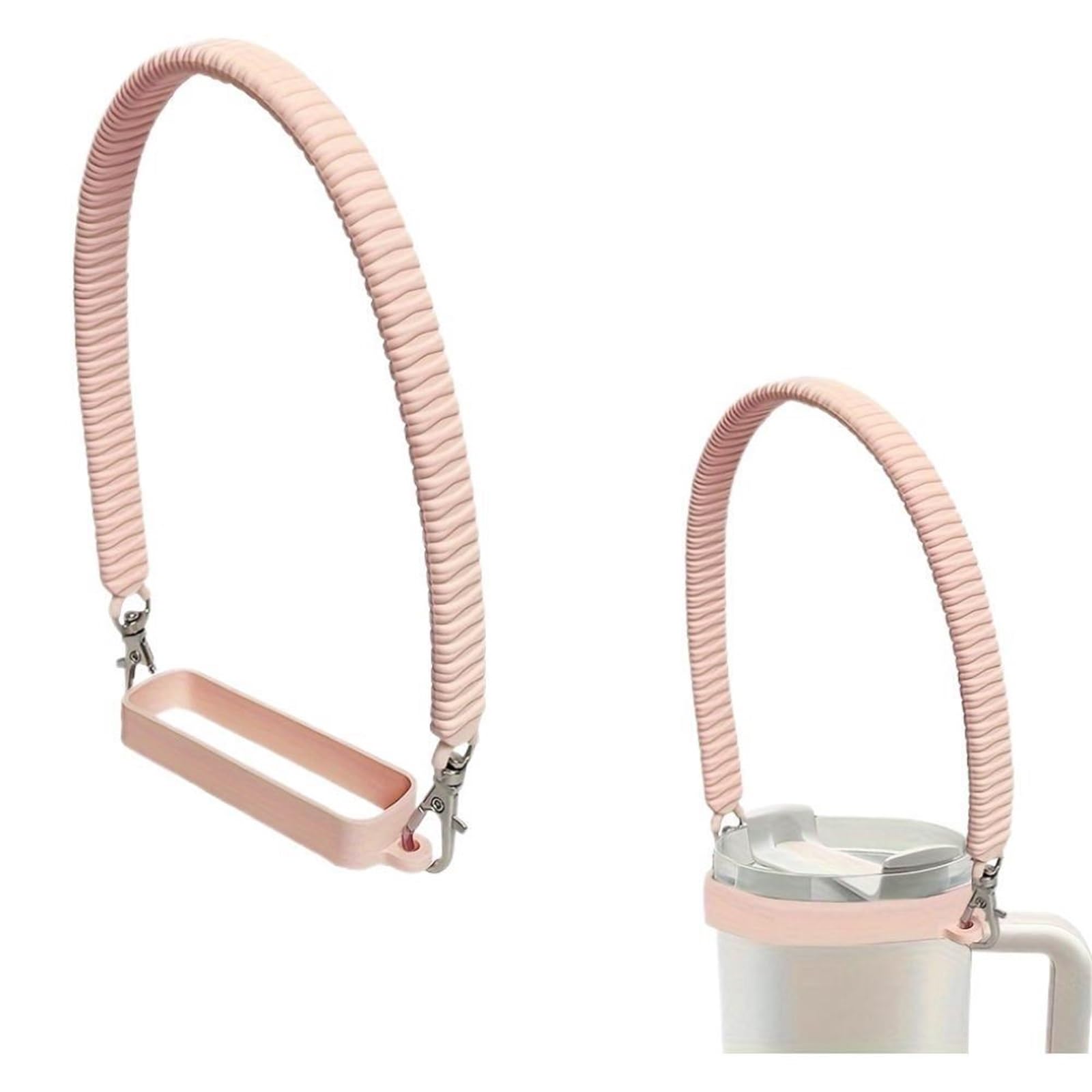 Porta Borraccia Tracolla Tazza morbida con manico for bottiglia d'acqua portatile da 3 pezzi