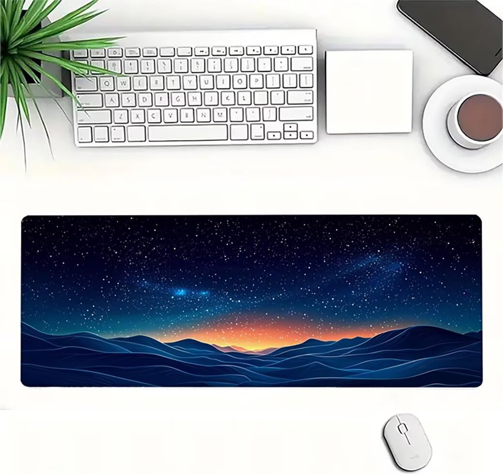 Générique Lpfieonn Ciel Étoilé Large Desk Mat 160x80cm PF-3536