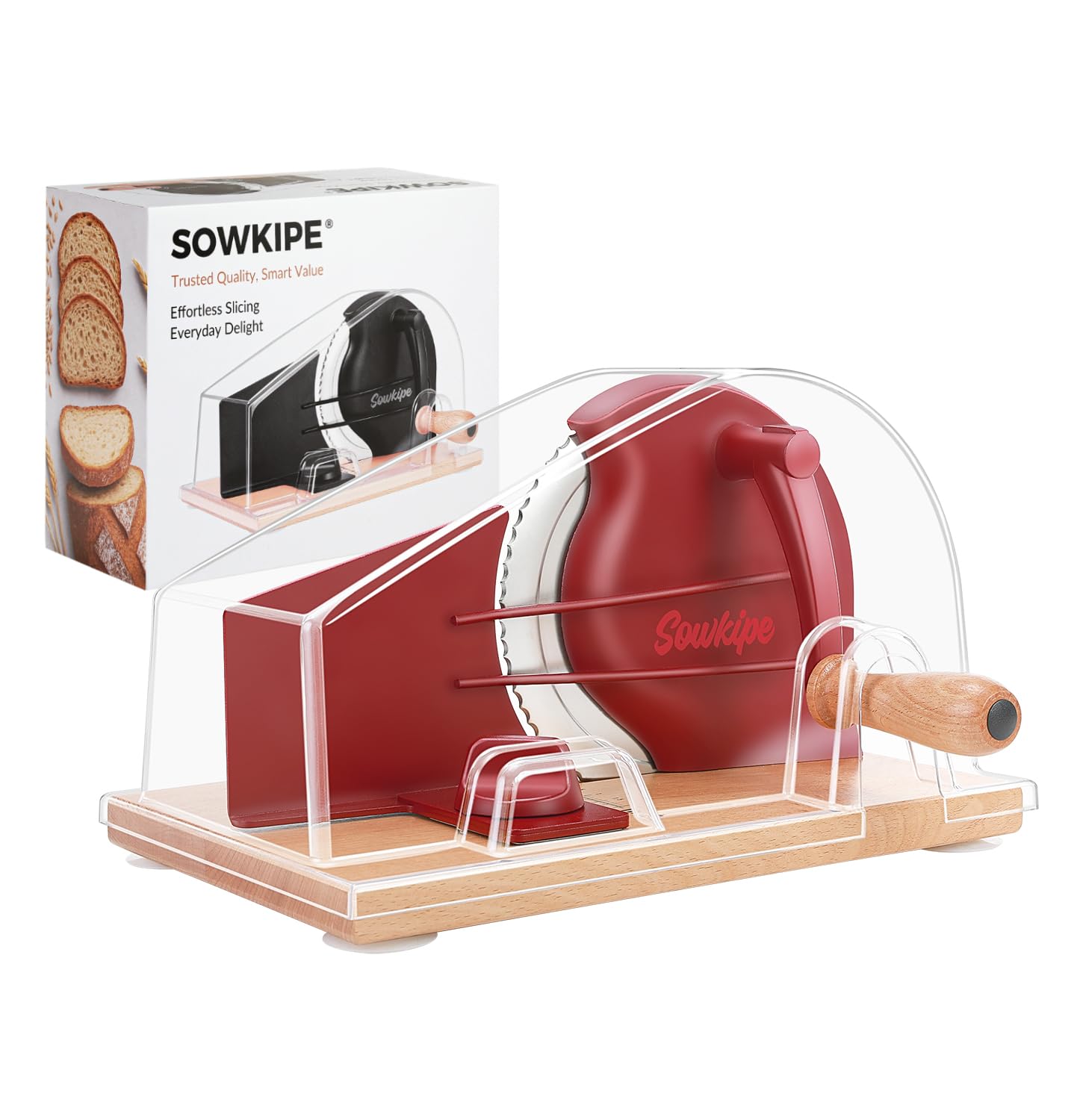 SOWKIPE Bread Slicer - Perfect Slices Every Time -7