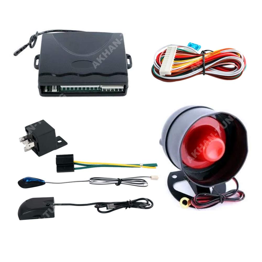 akhan AKH66164149 100A68 - Kit de conversión de Alarma (Incluye 2 mandos a Distancia para Todos los Cierres centralizados de 12 V)