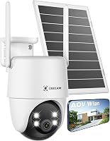 COCOCAM 2K WiFi Biztonsági Kamera Napelem 10000mAh Akkumulátor 30m Éjjellátó PTZ 1