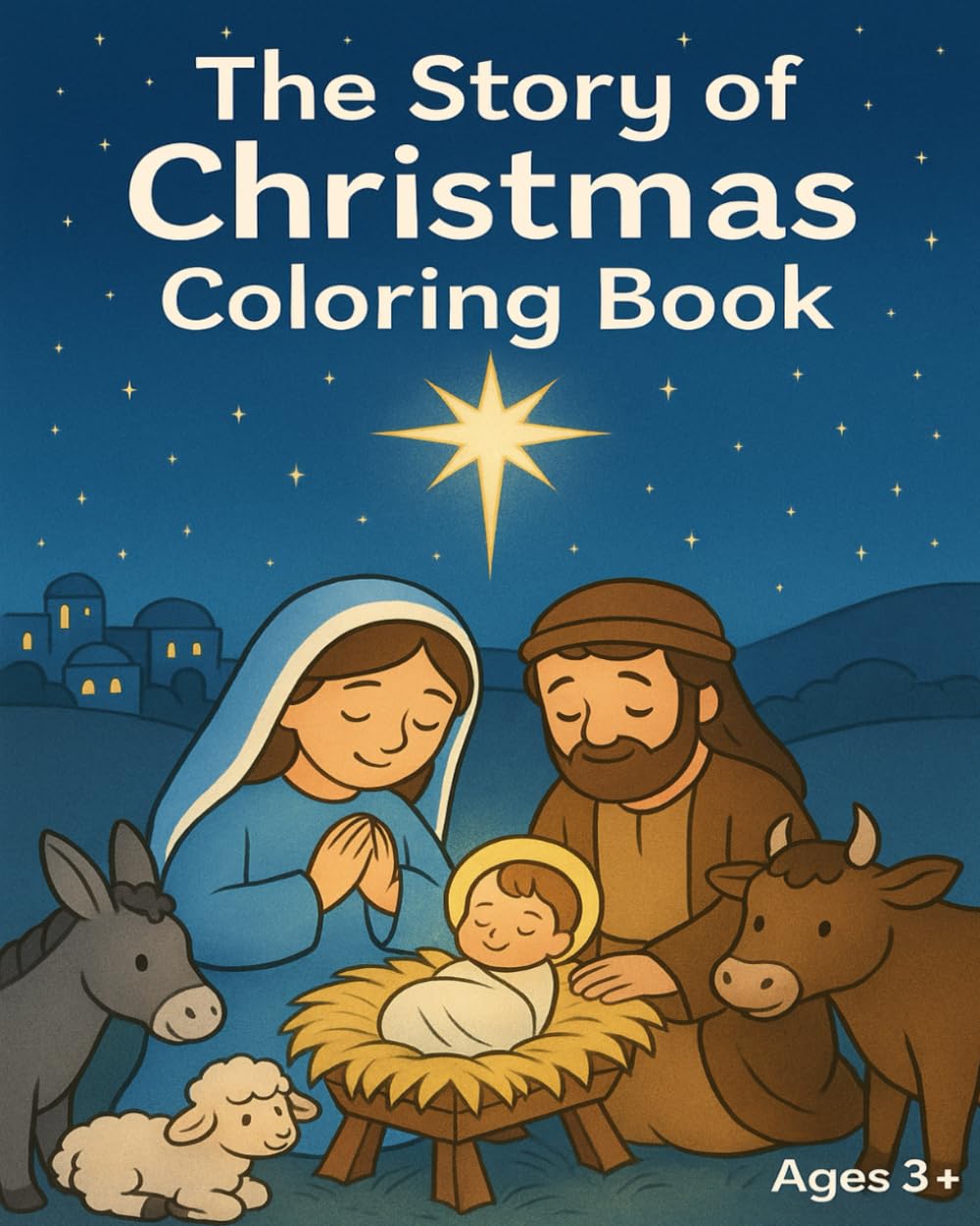 The Story of Christmas Coloring Book