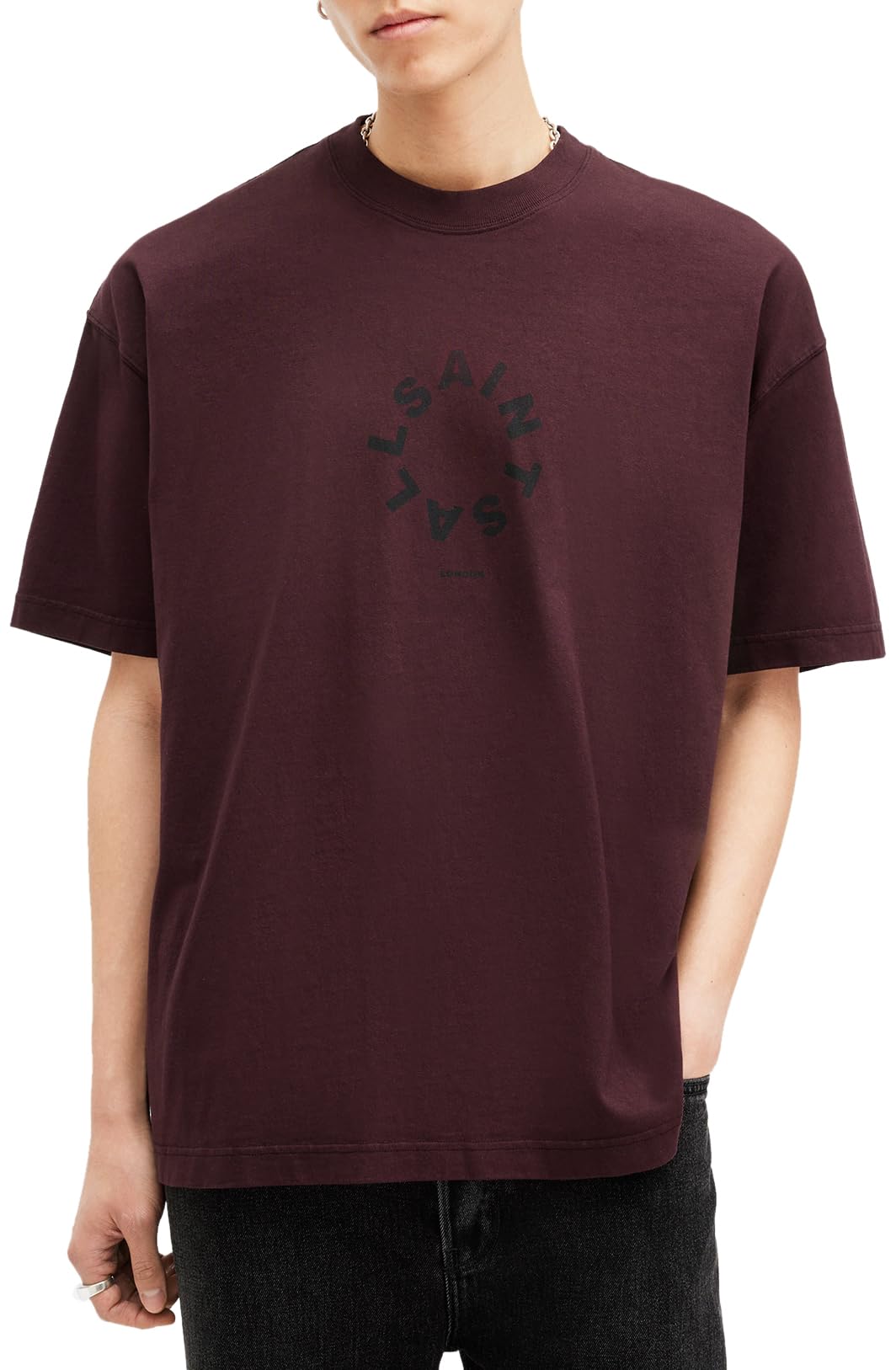 AllSaints Men's Tierra Ss Crew