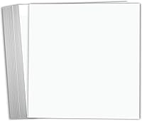 Vista 8 de Hamilco Papel de cartulina blanca para álbumes de recortes, 12 x 12 pulgadas, peso pesado, 80 libras, cartulina – Paquete de 25