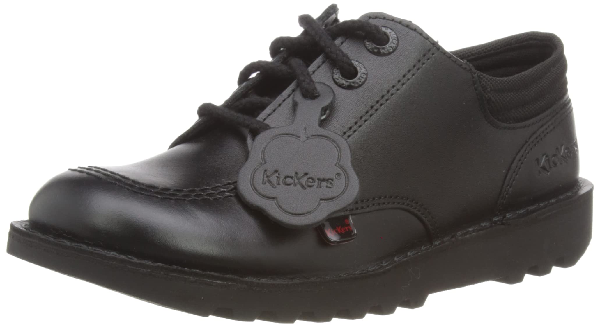 Kickers Malla Acolchada Kick Lo, Zapatos para Uniformes de Escuela Niños