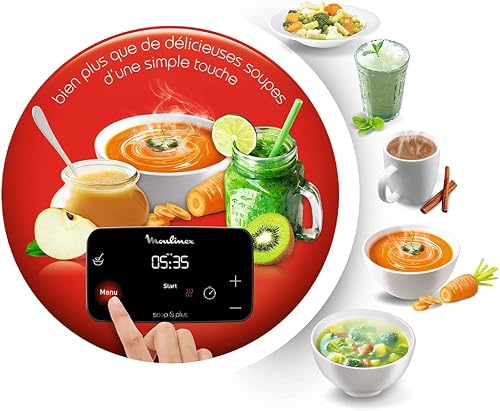 Moulinex LM924500 Soup & Co Devient Soup & Plus Standmixer, 1100 W - 2