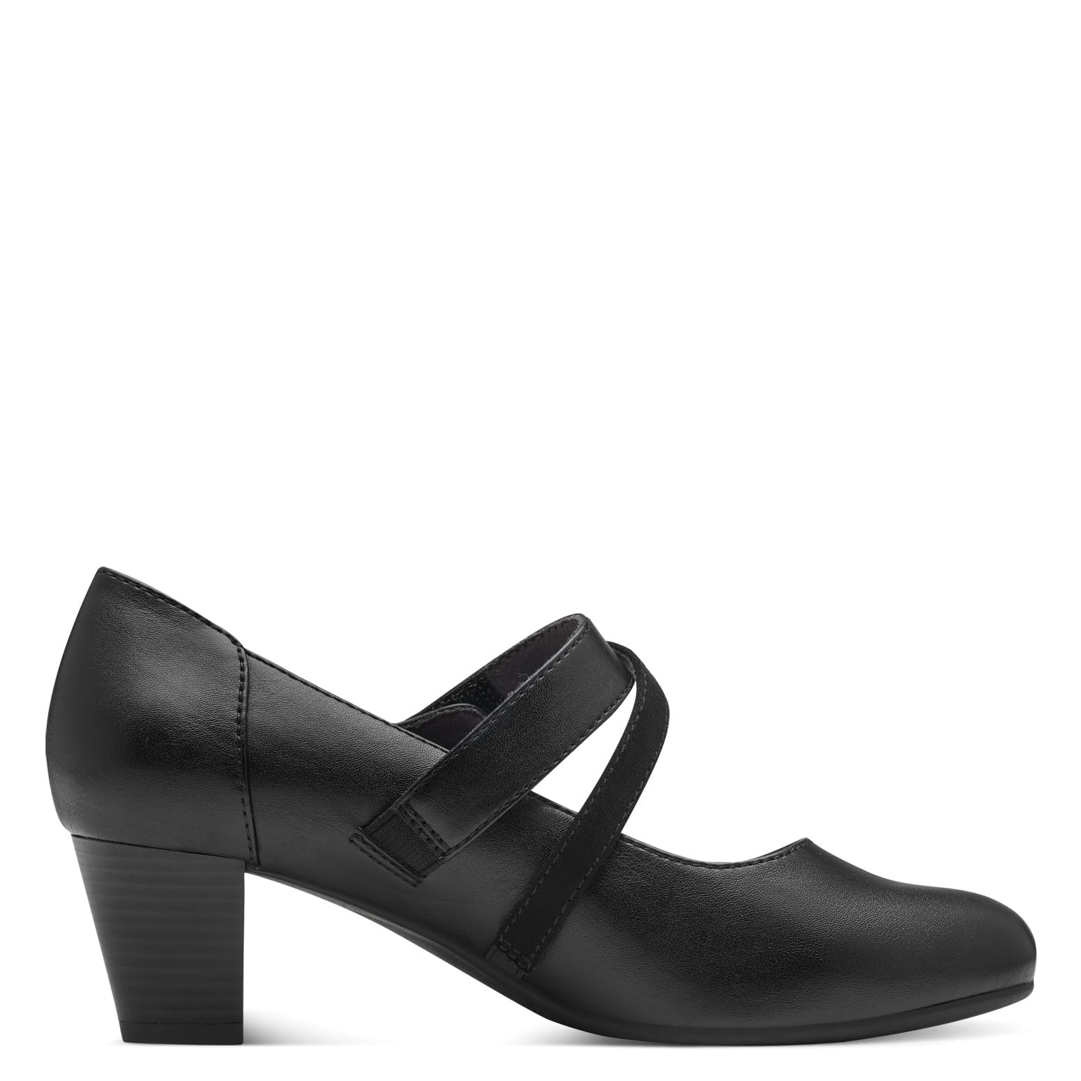 Jana Damen Pumps mit Riemen Mary Jane Vegan