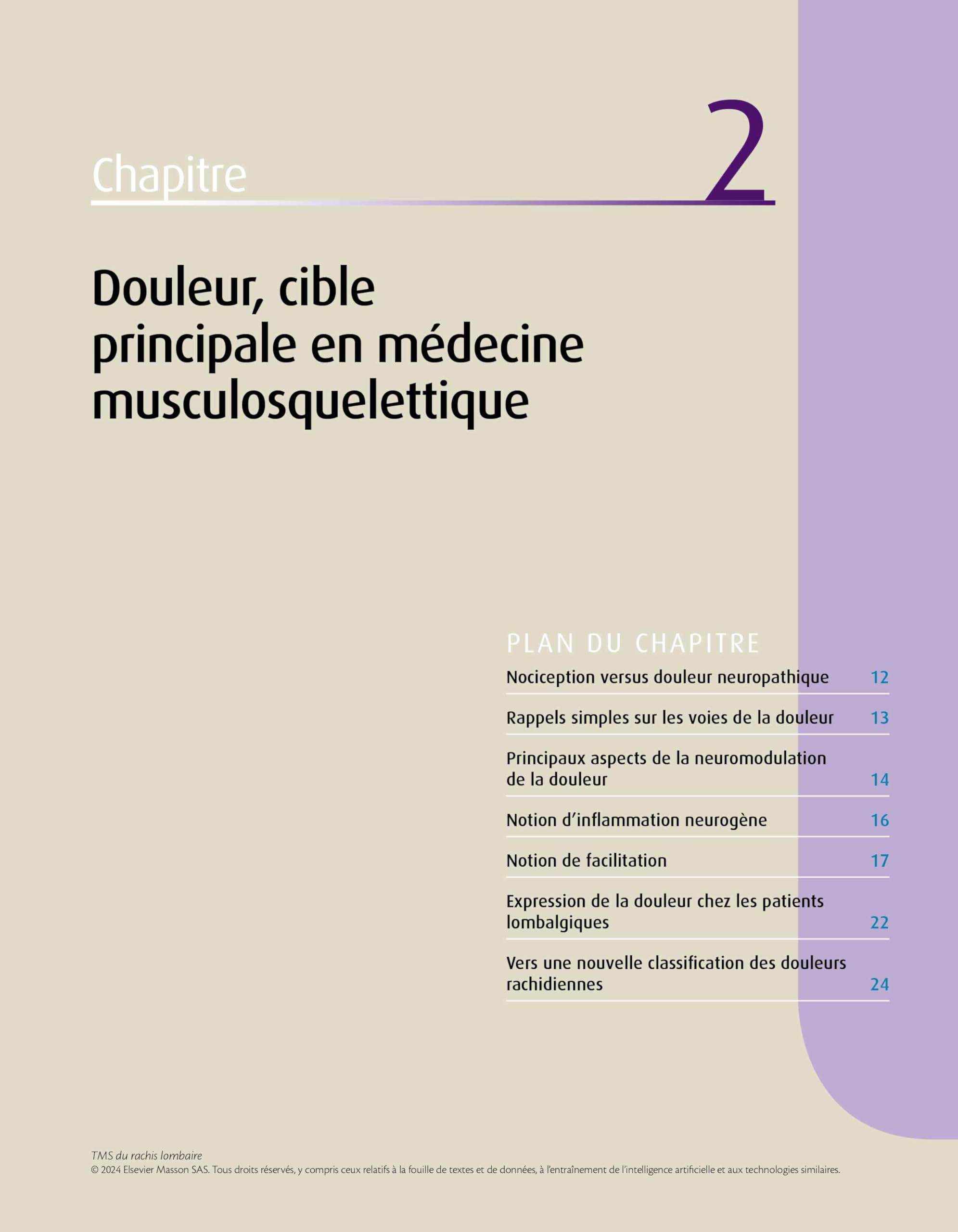 TMS du rachis lombaire: Troubles Musculo-Squelettiques - Thérapeutiques Manuelles Scientifiques