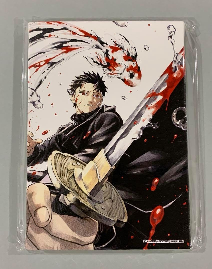 ☆カグラバチ アートボード 纏う錦で斬り拓く チヒロ ジャンプ アート