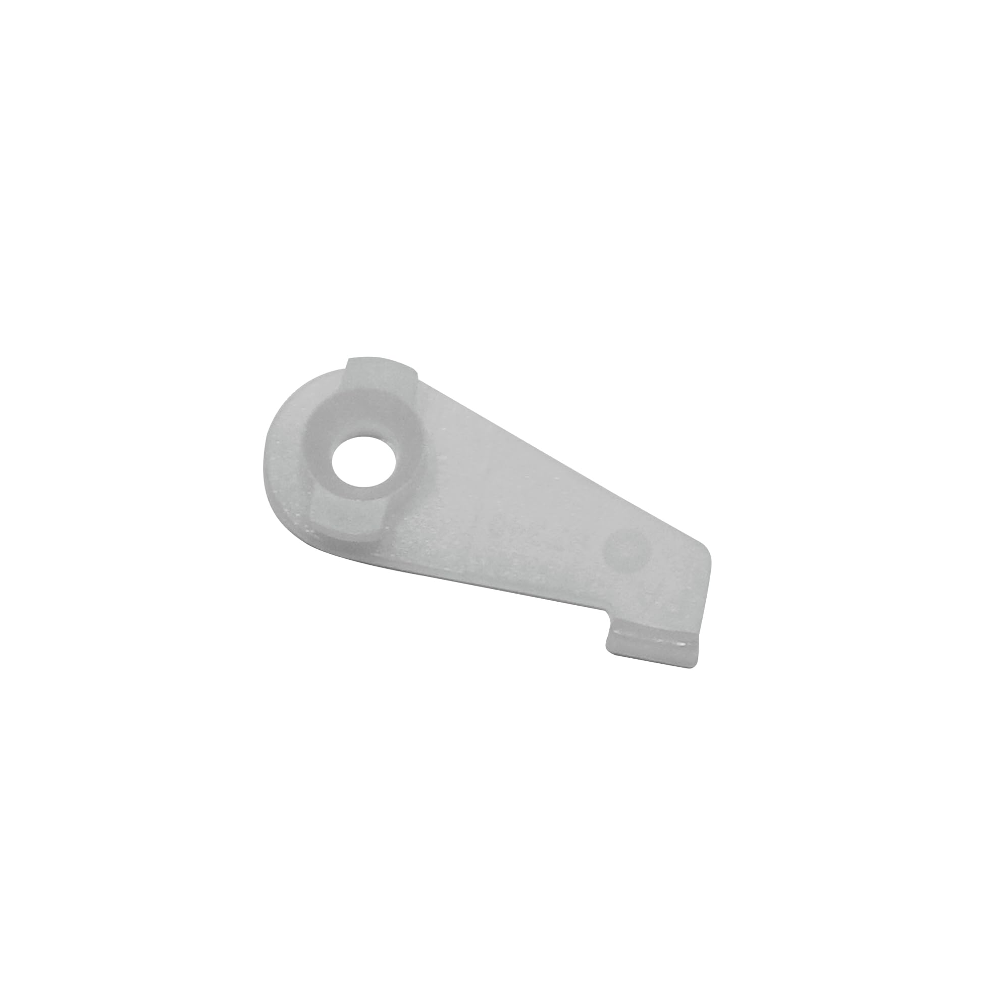 Gardinia Deckenträger – Deckenträger für Aluminium-Vorhangschiene Lucy (2 Stück) – Weiß, Kunststoff