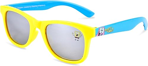 Miniatura 4 de Nickelodeon SpongeBob SquarePants - Juego de gafas de sol para niños y estuche para lentes para niños pequeños