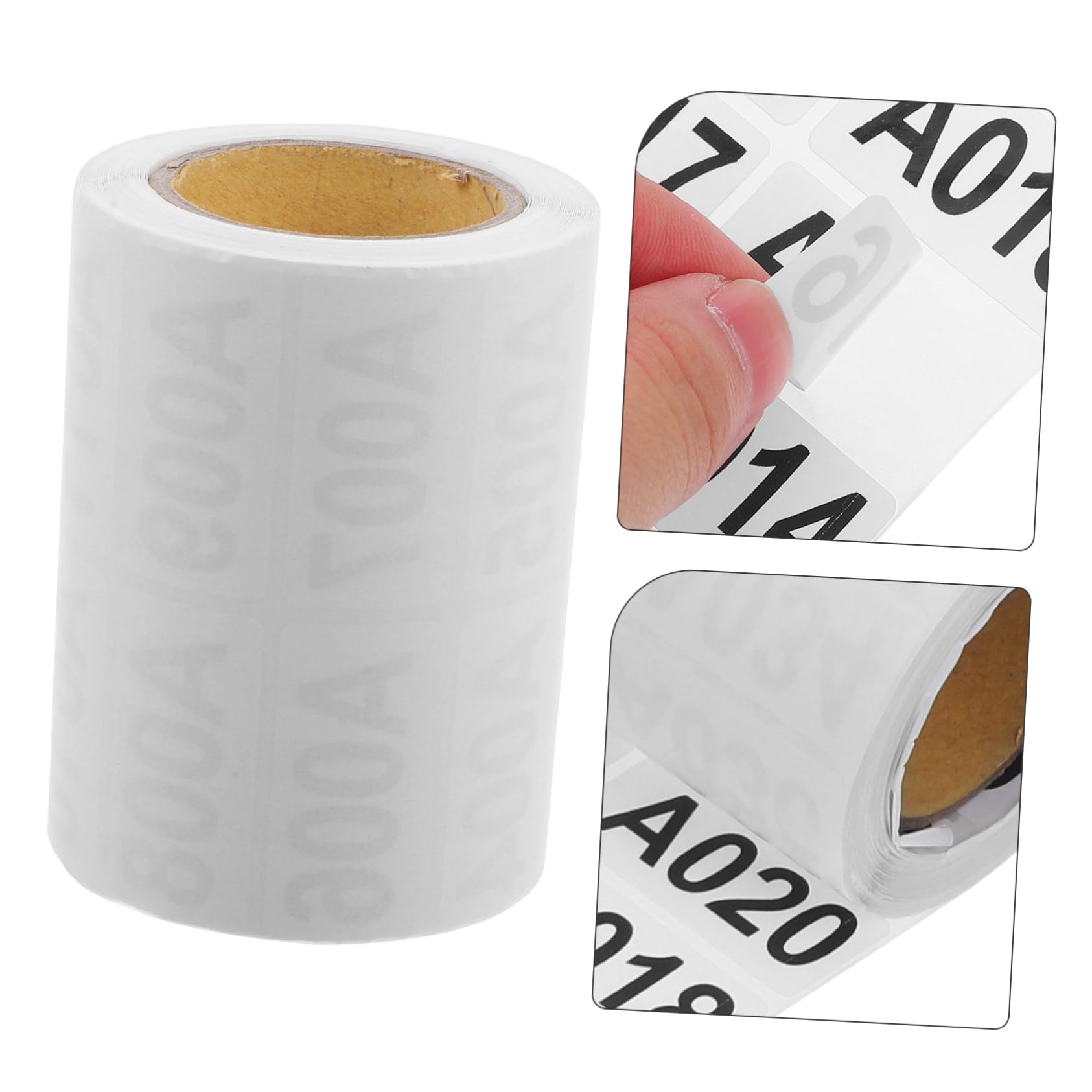 ULTECHNOVO 3rotoli Etichette Numerate Adesive Per Gestione Inventario Adesivi Resistenti Per Etichettatura Contenitori e Scatole