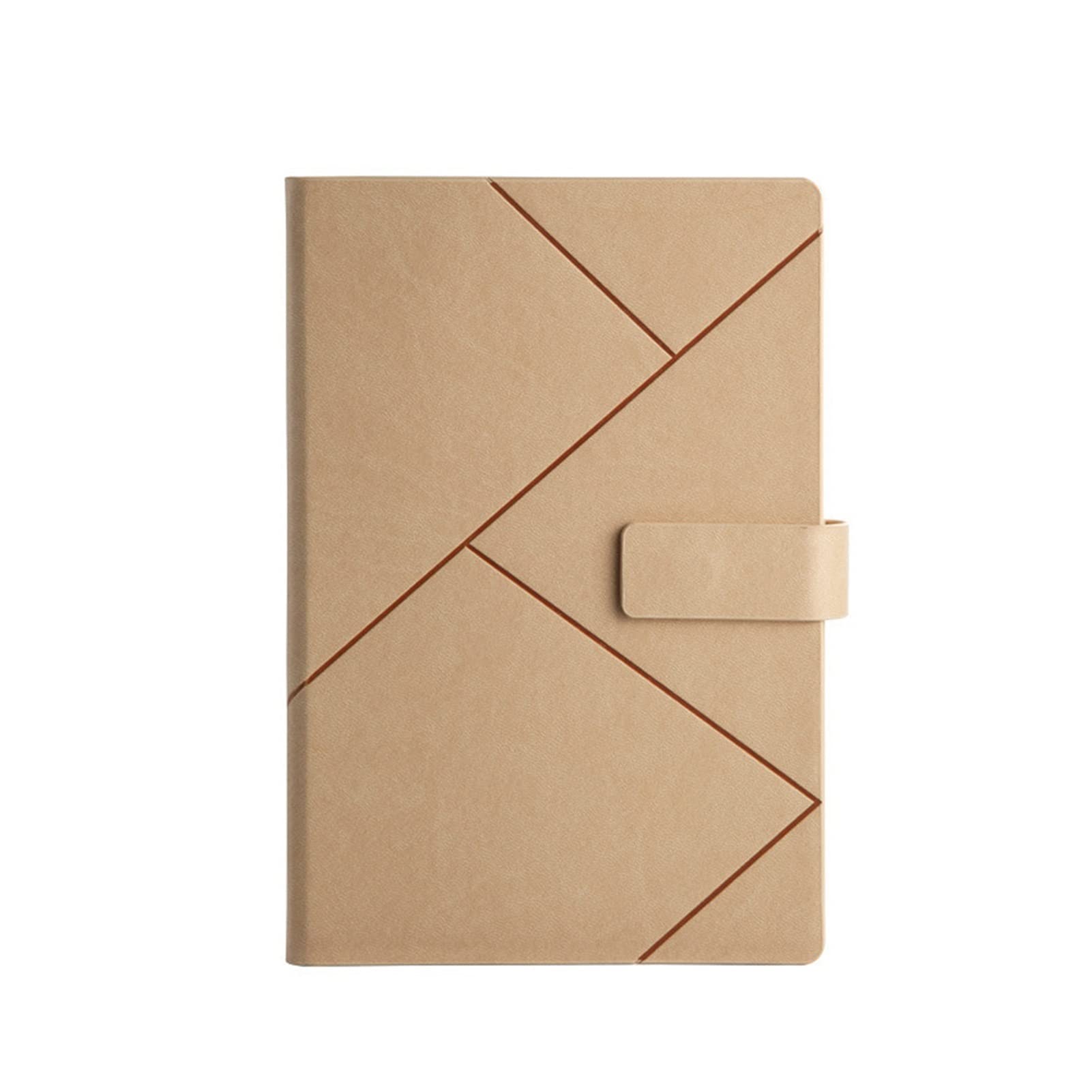 Notebook super spessore e giornale Agenda Agenda Diario settimanale Organizzatore Organizzatore School Note Book Work Blocco note Forniture for ufficio A5 / B5 (Color : A Beige, Size : A5)