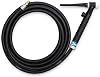 Miller Weldcraft A-150 TIG Torch Kit, Valve, 12.5, Rubber, Positive Stop Handle, WP-17V-12-R-PSH