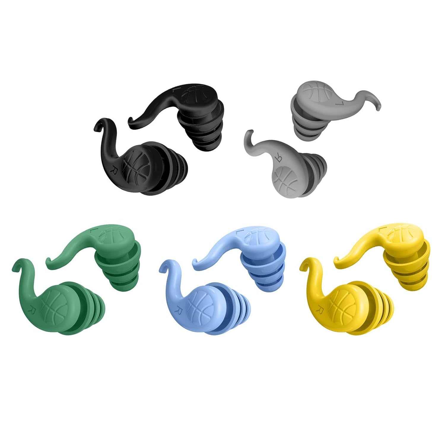 THE STYLE SUTRA® Ear Plug for Sleeping Noise Reduction Eartips for Studying Snoring Swimming black 2 616QDI4TyfL. SL1500