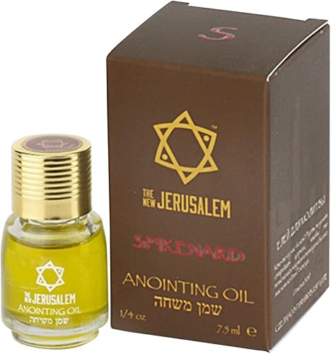 Miniatura 48 de Aceite de unción de incienso y mirra de Israel, botellas de aceites espirituales sagrados de Jerusalem Blessed, hechas a mano con ingredientes