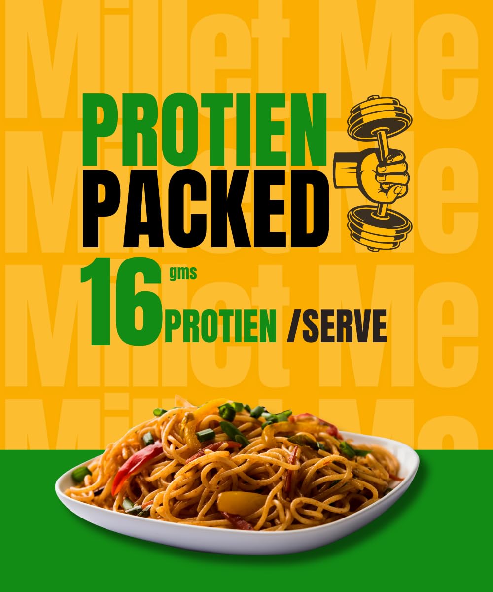 Millet Me by Kuizeens Gluten-Free Quinoa Noodles - 220g (Pack of 2) Protein & Fiber-Rich | Easy-to-Make | Rich in Nutrients | No MSG | No Preservatives | Low Glycemic | Jain | No Onion & Garlic 3