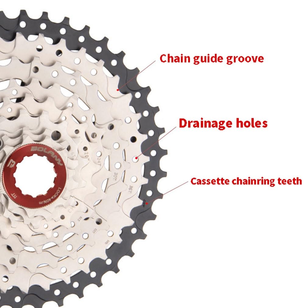 Mountain Bike Cassetta 12 Velocità MTB Cassetta Velocità Variabile HG 12s 11-50T/11-52T Denti Extra Grandi