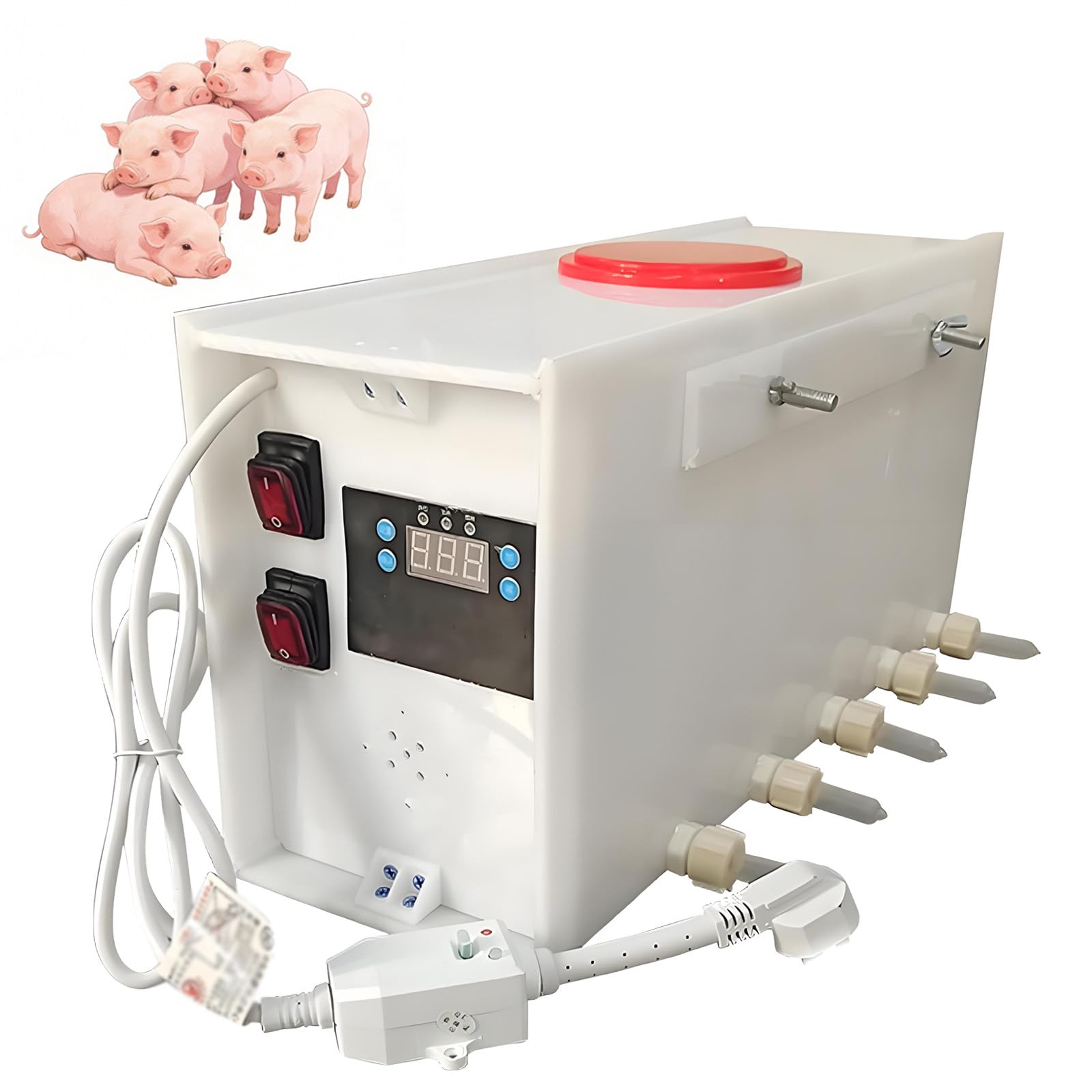 Machine à traire intelligente pour porcelets avec simulation sonore et double face