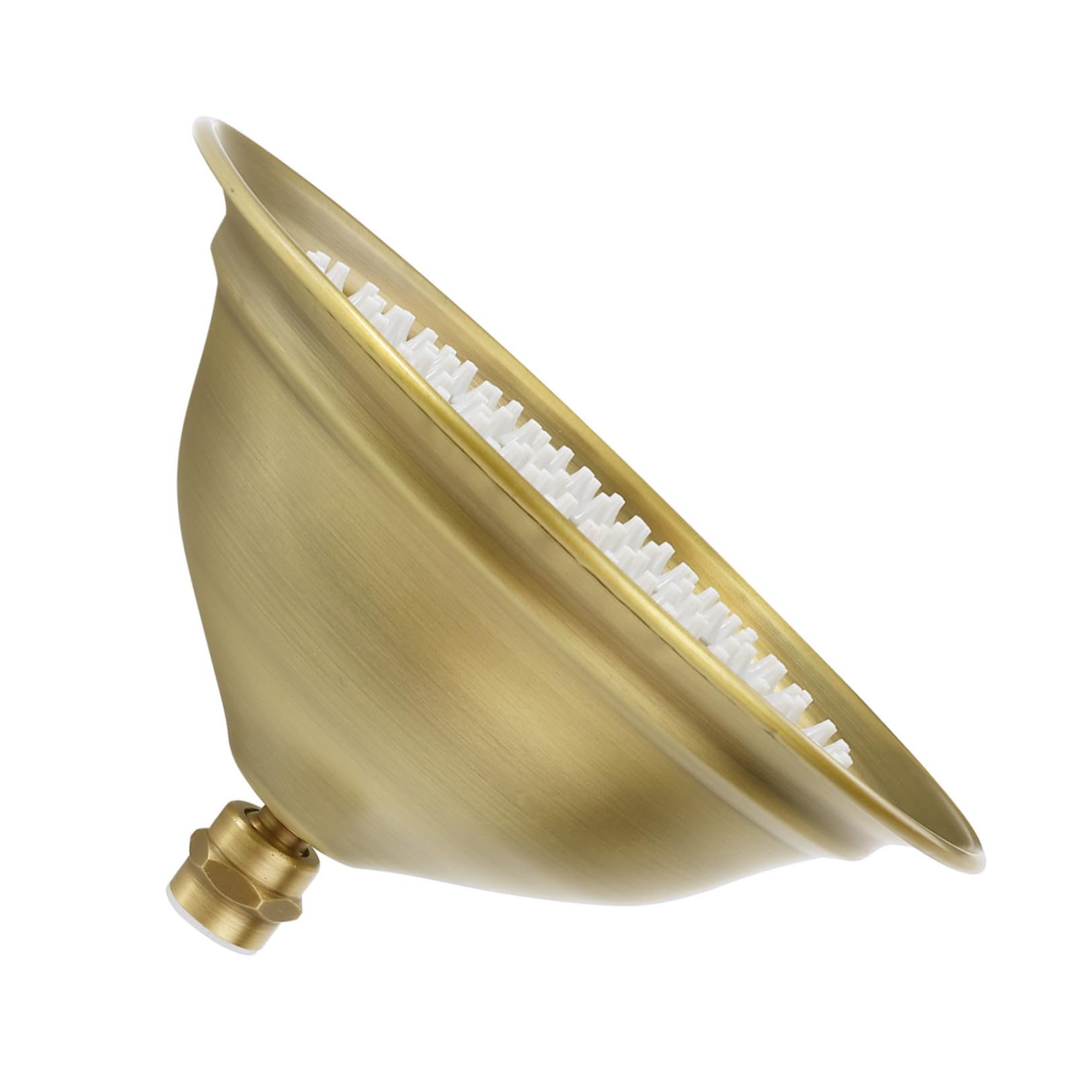 Cabezal de Ducha de Techo 8 Pulgadas Retro de Acero Inoxidable para Baño