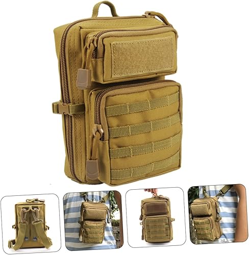 Miniatura 8 de Healeved 2 uds. Bolsa de primeros auxilios para senderismo, bolsa de suministros de emergencia, bolsa de pecho para mujer, bolsa cruzada para