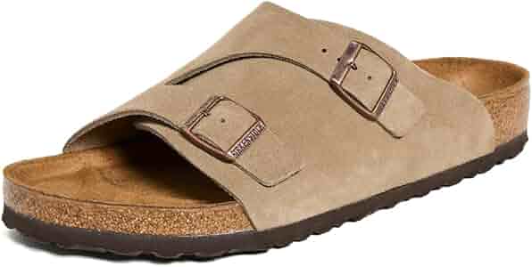 Amazon.com | Birkenstock Men's Zurich Sandals, Taupe, Tan