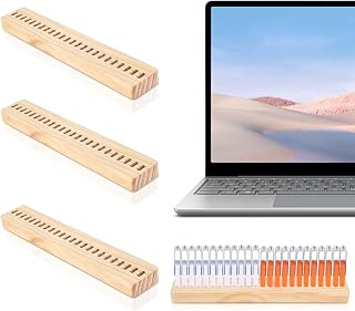 4 Pieces USB Holder USB Storage Case USB Drive Holder Flash Drive Storage Case 24 Card Clots for Office Desk Flash Drive Holder (4)