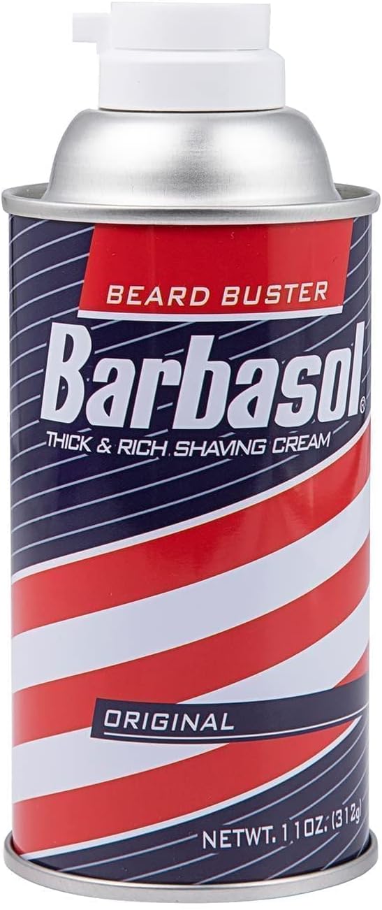 Barbasol Diversion Safe Stash Can with Food Grade Smell Proof Bag with Hidden Compartment for Keys, Cash and Valuables (11oz Travel Size)