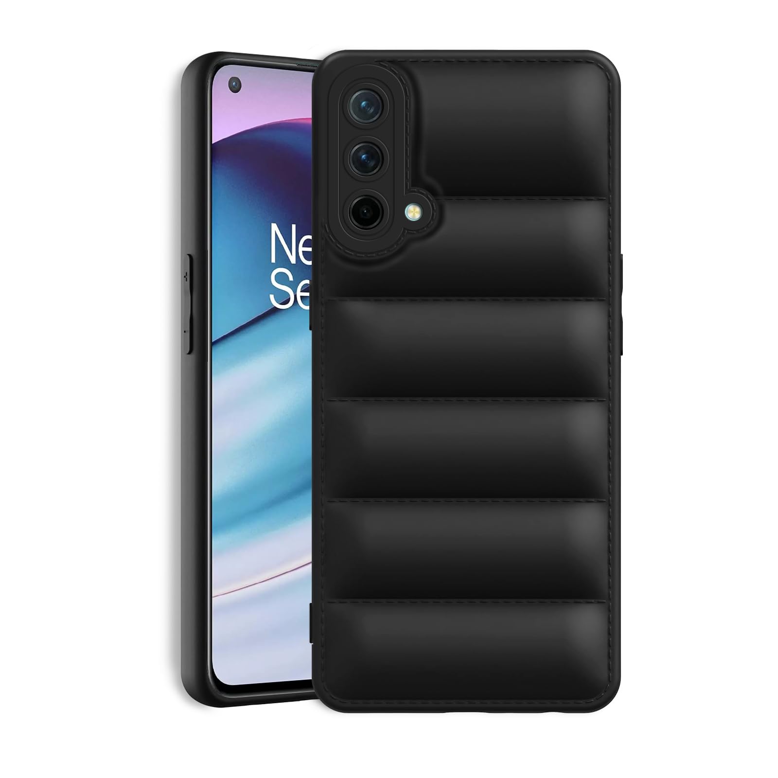 Amazon Brand - Solimo Basic Case for OnePlus Nord CE 5G (Rubber_Black) (B0CQT8LS8B) Amazon Price History, Amazon Price Tracker