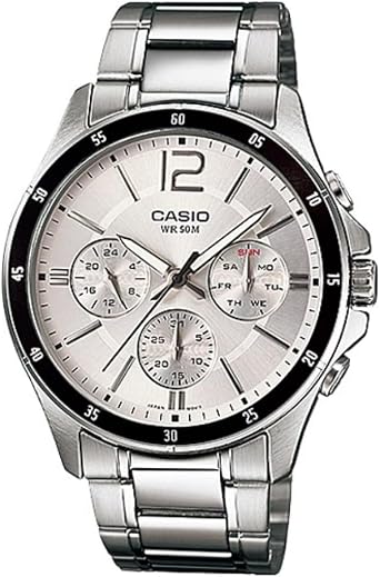 Casio MTP-1374D-7A Mens Wristwatch, Overseas Model