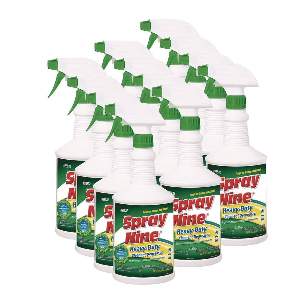 Spray Nine Multi-Purpose Cleaner Disinfectant 32oz Bottle 12 Carton