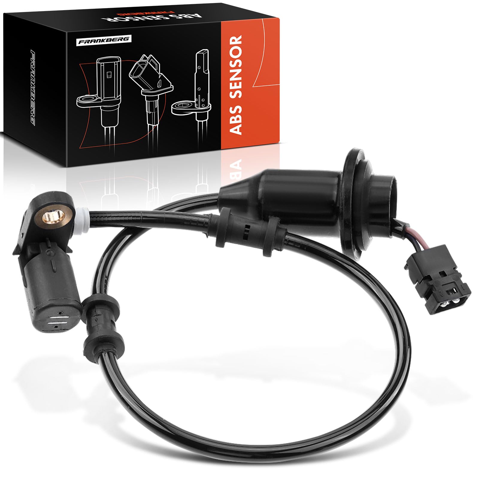 ABS Sensor Wheel Speed Rear Right For SLK R170 200 230 320 32 AM.G Compressor 2.0L 2.3L 3.2L 1996-2004 1705401317 - Online Marketplace