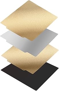 APAAZO New Double Sided Textured PEI Power-Coated Spring Steel Sheet With Magnetic Base 220/235/310mm Compatible With 3D Printer Hot Bed (Color : With Magnetic Base, Size : 350mmx350mm)