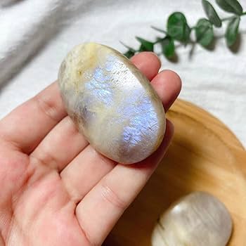 Amazon.co.jp: 生のクリスタル 1ピース自然ホワイトムーン