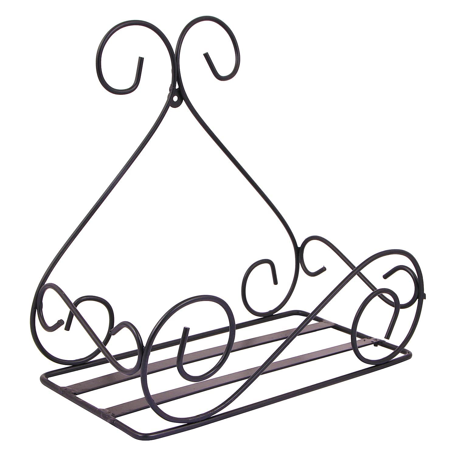 Bharat International Industry Metal Black New Flower Pot Plant Stand Flower Pot Stand/Wall Rack for Balcony Living Room Outdoor Indoor Plants Over The Balcony Grill Rack (Black Set of 1) (B0CNJNJB6F) Amazon Price History, Amazon Price Tracker
