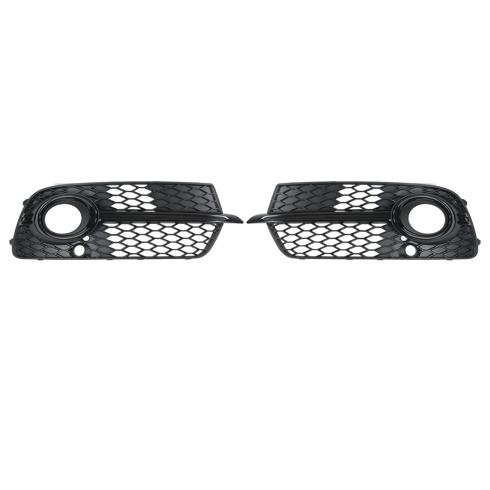 Rejilla Para Luces Antiniebla Delanteras 2PCS Negro Brillante Reemplazo Para SQ5 2013‑2017 Ajuste Diseño Elegante Protección Duradera
