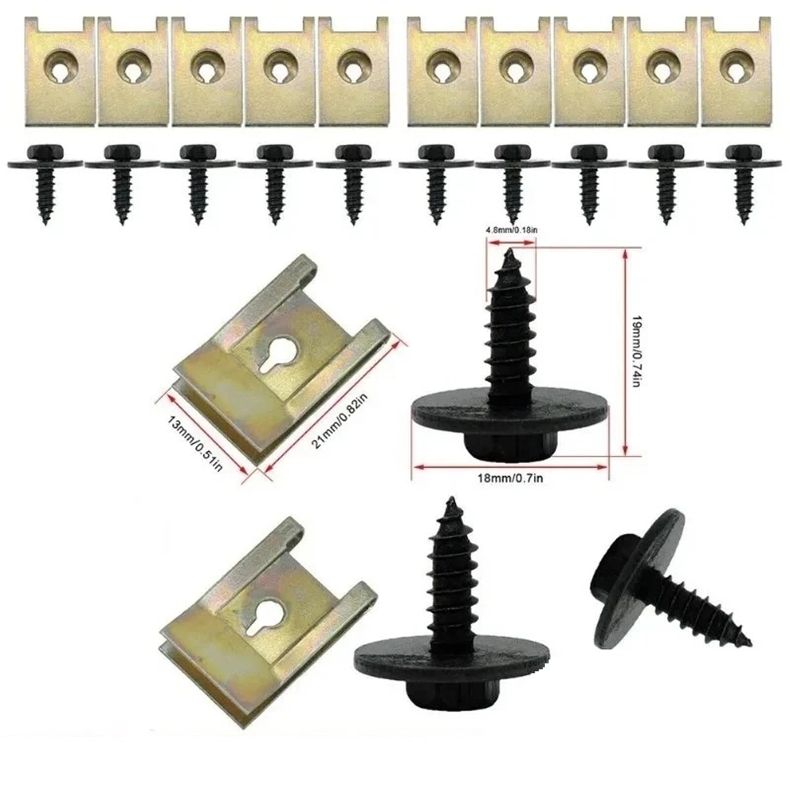 Cabeza Hexagonal Roscada Para Protección Inferior Motor Para BMW